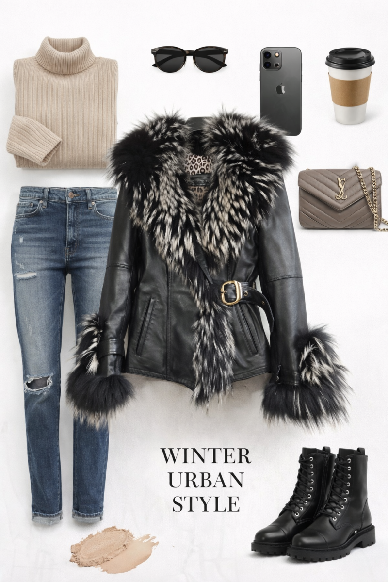 дамско кожено яке