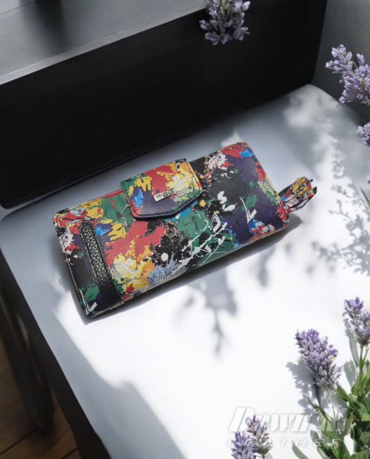 Дамски кожен портфейл Luxury collection