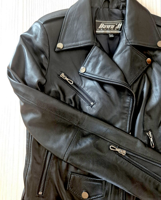 дамско кожено яке - 7