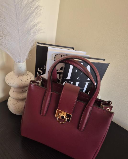 дамска кожена чанта - 3