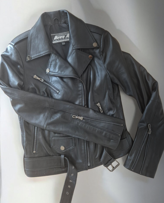 късо кожено яке - 6