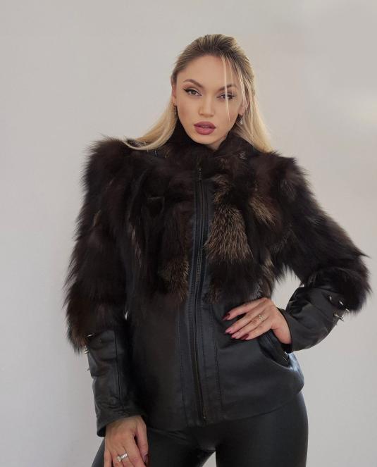 дамско кожено яке - 2