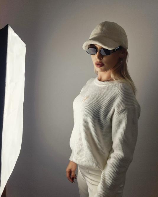 дамски кожена шапка - 5