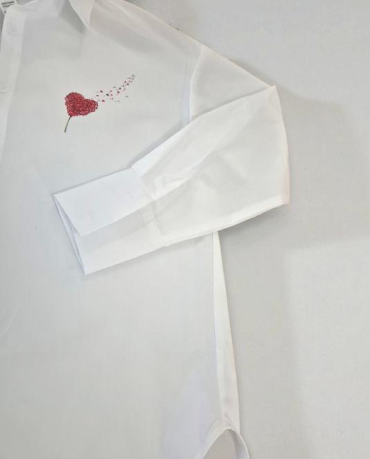 Дамска риза с дълъг ръкав TRUE LOVE SHIRT - 7