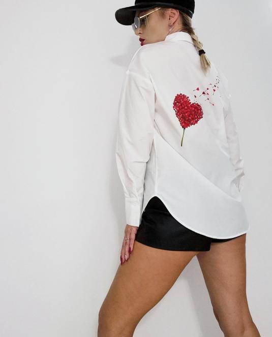 Дамска риза с дълъг ръкав TRUE LOVE SHIRT