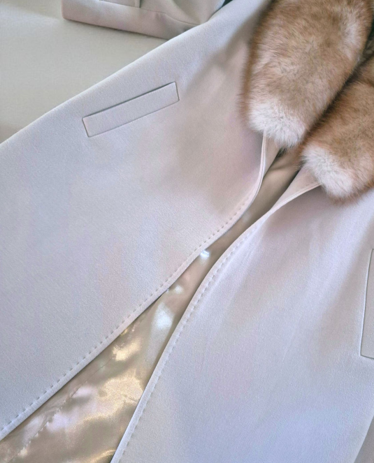 Луксозен дамски тренч Élise - 9