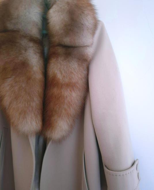 Луксозен дамски тренч Élise - 11