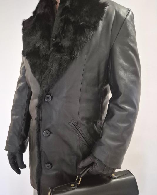 мъжко луксозно палто - 9