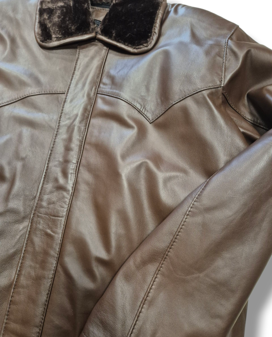 мъжко кожено яке - 5