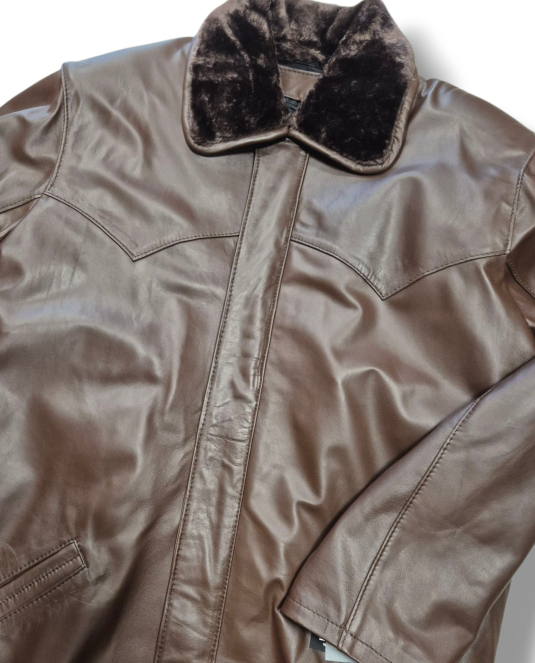 мъжко кожено яке - 4