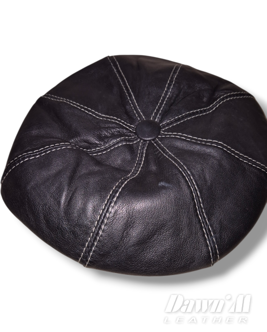 дамски кожен каскет - 3