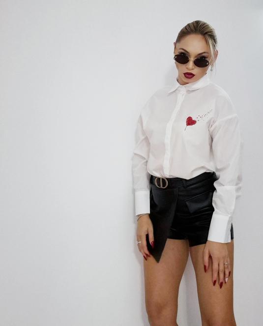 дамска широка риза - 4