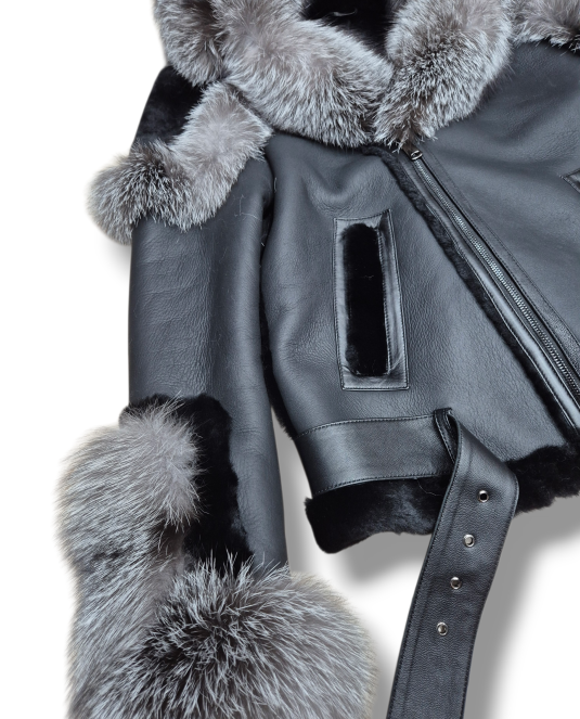 Мъжки луксозен кожух от естествена кожа DAWN`M TITAN - 10