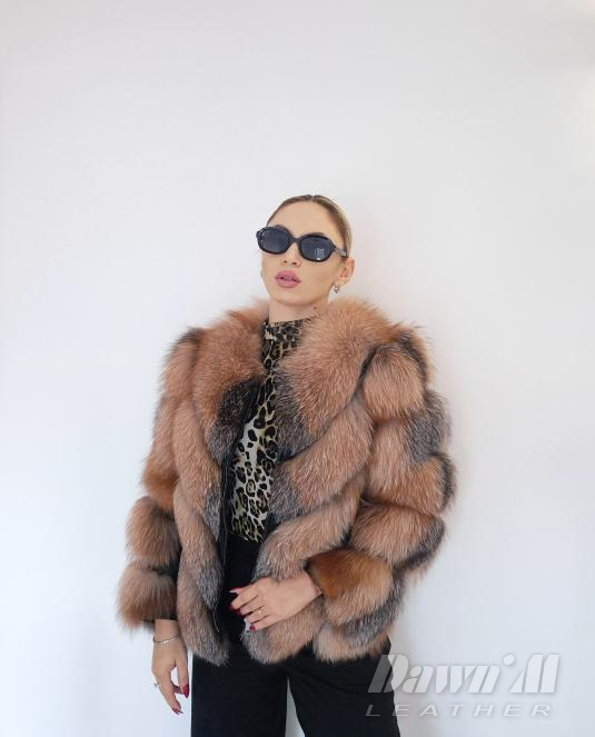 дамско кожено яке - 5