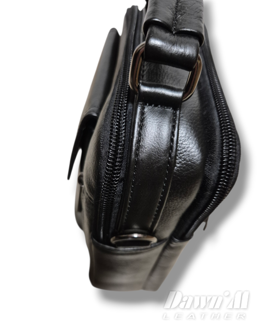 Мъжка кожена чанта - 3