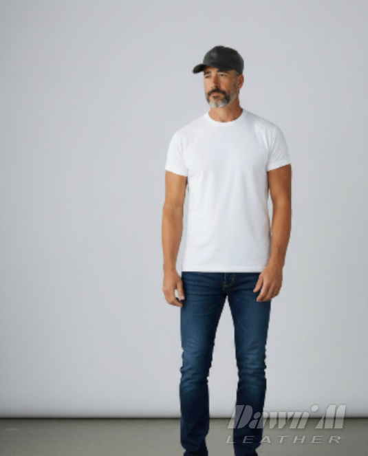 мъжка кожена шапка - 1