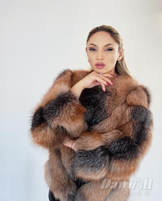 дамско кожено яке - 1