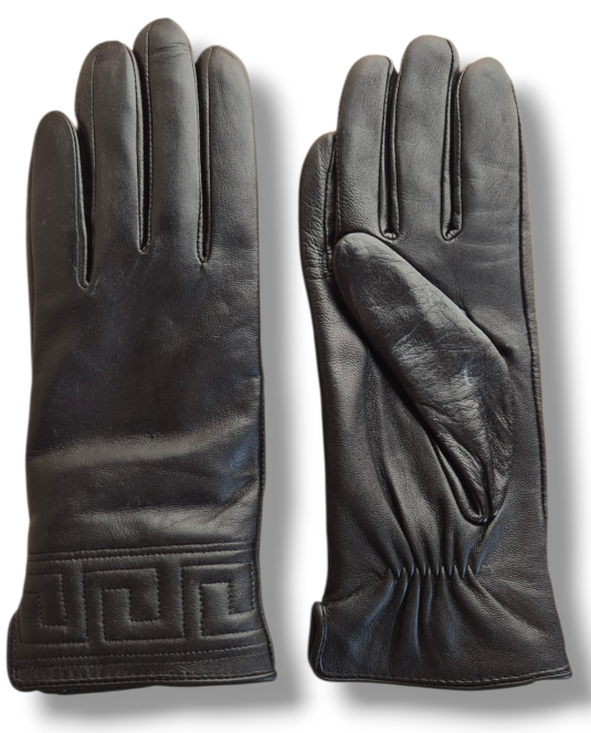 дамски кожени ръкавици - 4