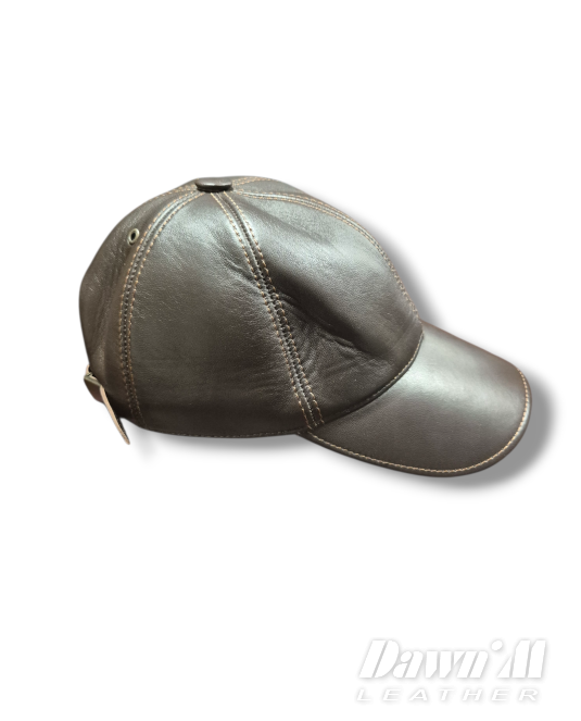 мъжка кожена шапка - 1