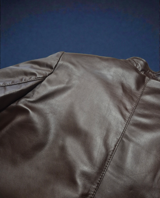 Мъжко кожено яке - 102 кафяво - 3