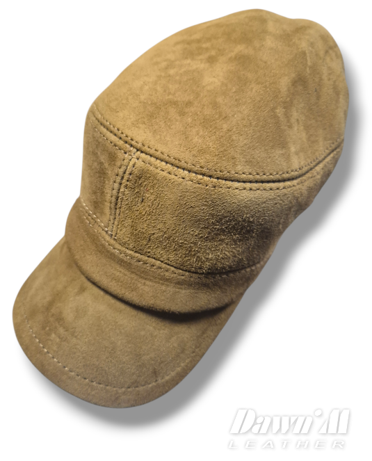 Мъжка кожена шапка KASTRO NUD