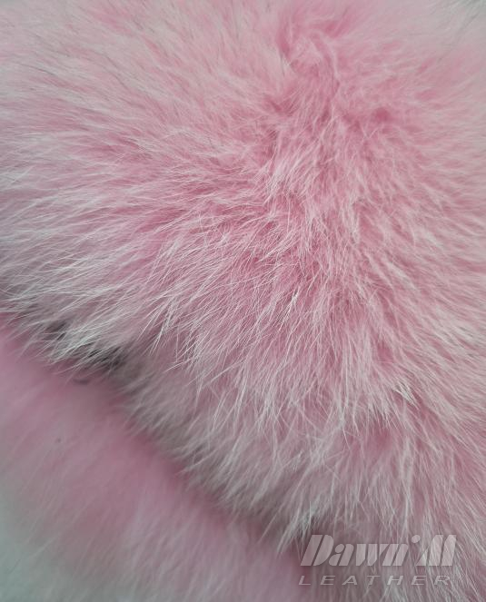 Луксозна дамска шапка от лисица Rosé Arctic Diva - 4