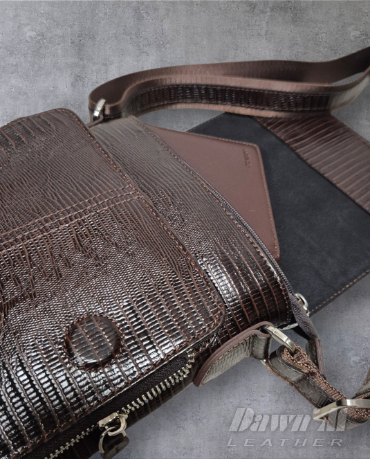 мъжка кожена чанта - 7