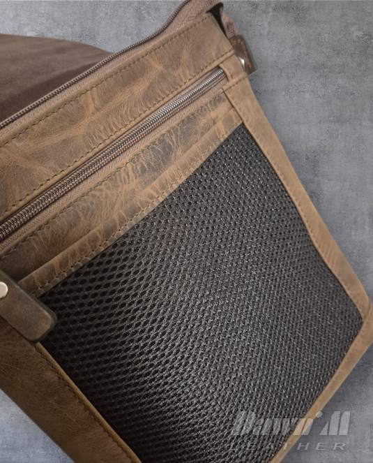 мъжка кожена чанта - 5