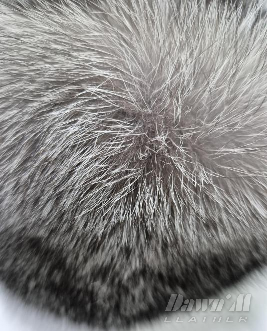 Луксозна дамска шапка от лисица Silver Fox Queen - 4