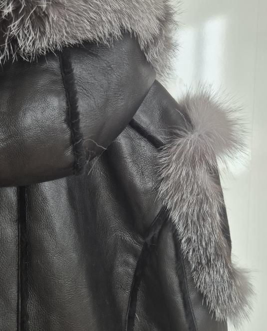 Мъжки луксозен кожух от естествена кожа DAWN`M TITAN - 17