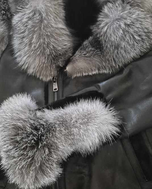 Мъжки луксозен кожух от естествена кожа DAWN`M TITAN - 13