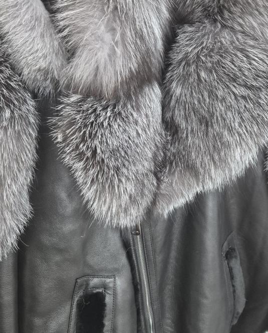 Мъжки луксозен кожух от естествена кожа DAWN`M TITAN - 14