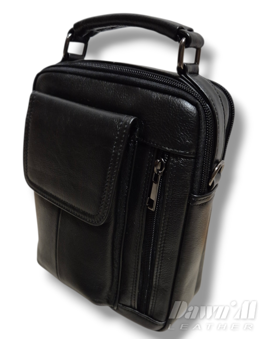 Мъжка кожена чанта - 2