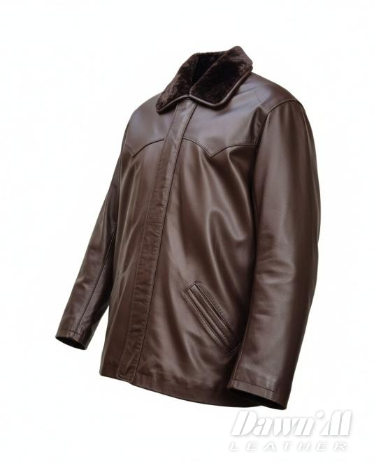 мъжко кожено яке - 3