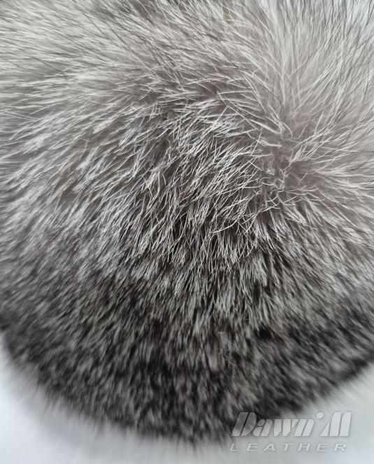 Луксозна дамска шапка от лисица Silver Fox Queen - 3