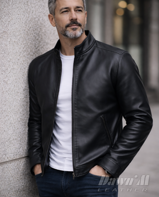 мъжко кожено яке - 1