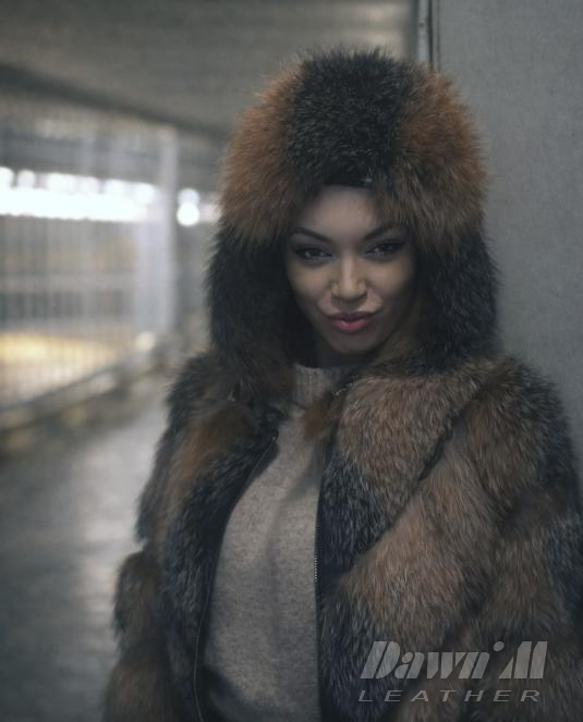 дамска кожена шапка - 2