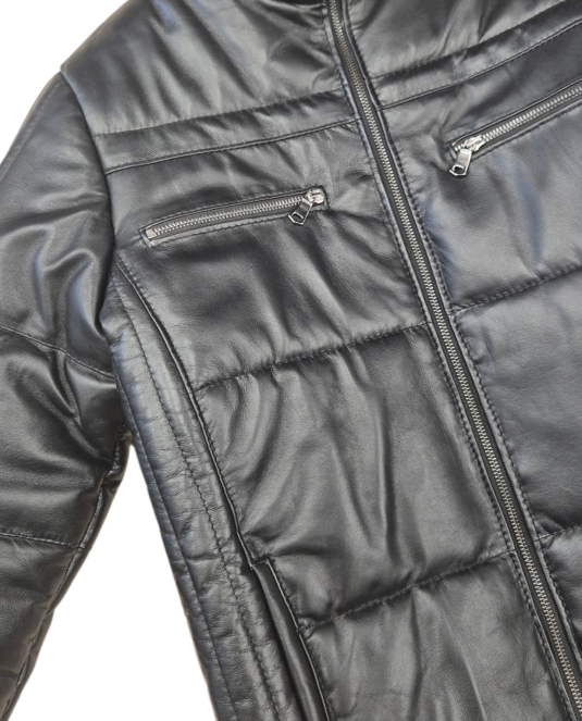 мъжко кожено яке - 4