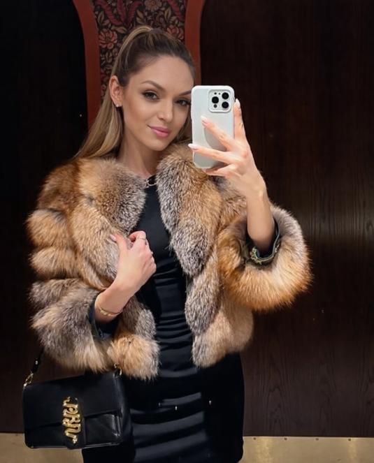 Луксозен дамски кожух