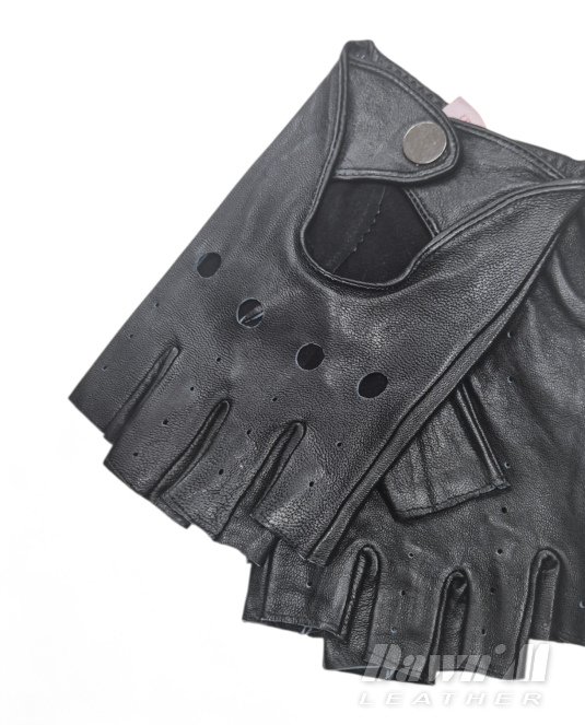 Мъжки кожени ръкавици без пръсти FINAL TOUCH men