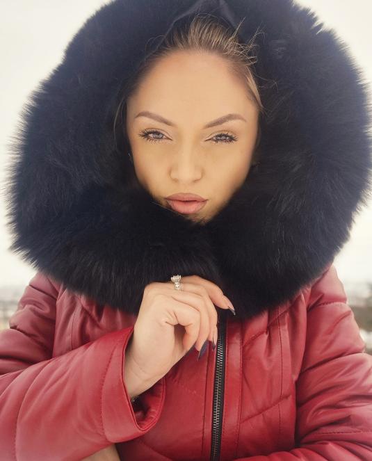 дамско кожено палто - 6