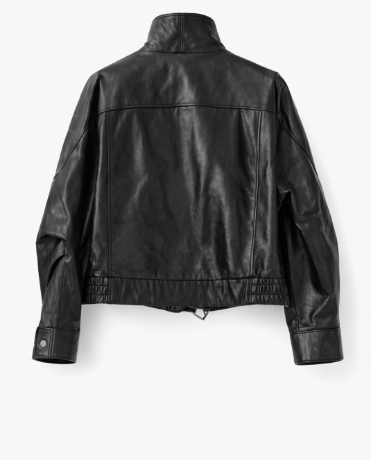 Дамско кожено яке BLACK ICON LEATHER JACKET - 14