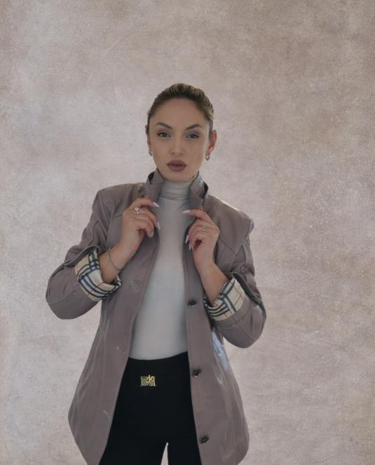 дамско кожено яке - 6