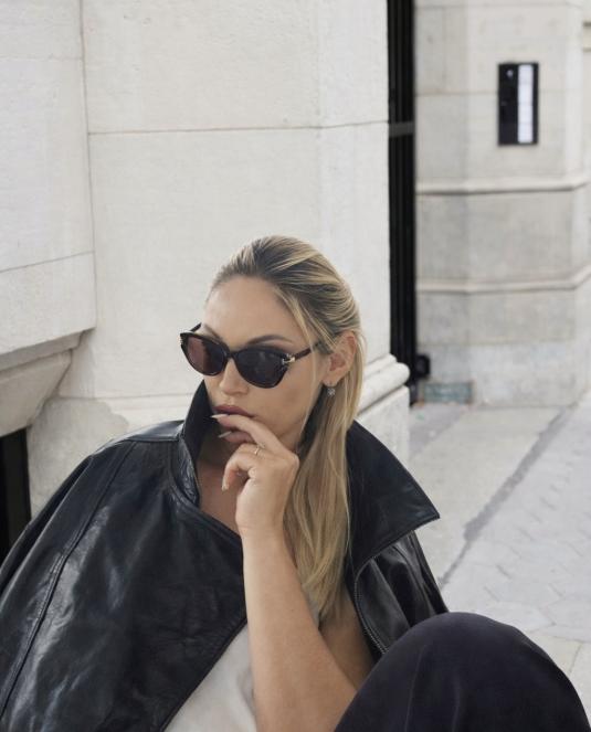 Дамско кожено яке BLACK ICON LEATHER JACKET - 8