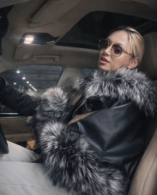 дамско кожено яке - 5