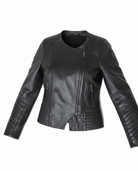 дамско кожено яке - 6