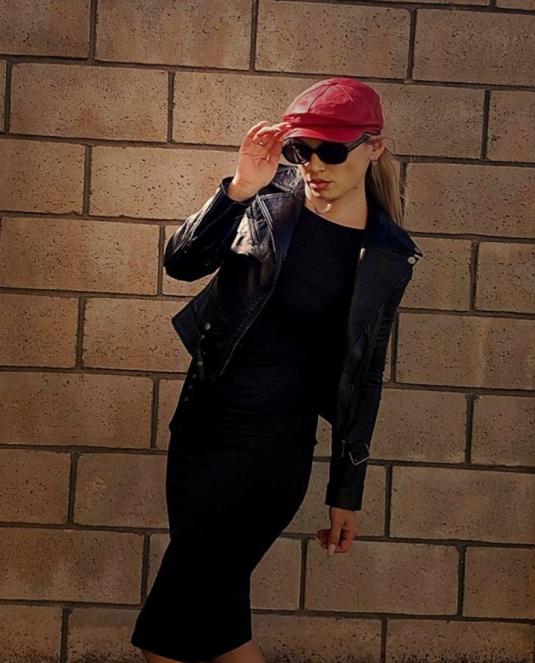 Дамски кожен каскет RUBY LEATHER CAP