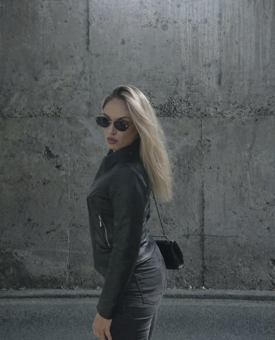 дамско кожено яке - 9