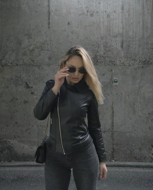 дамско кожено яке - 7